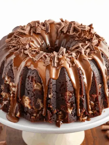 Easy German Chocolate Bundt Cake