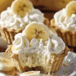 Easy No-Bake Mini Banana Cream Pies