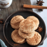 Eggless Snickerdoodle Cookies