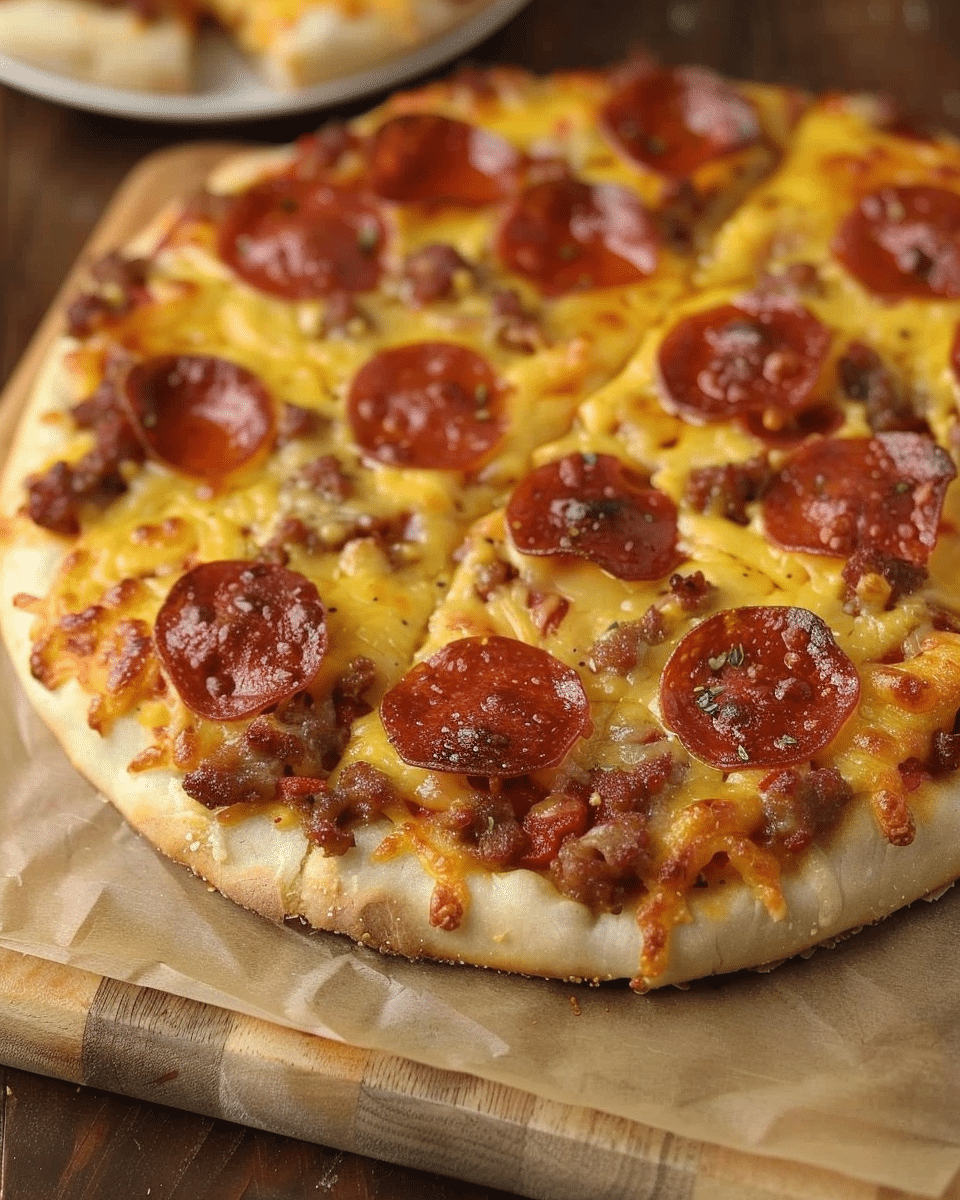 English Muffin Breakfast Pizza