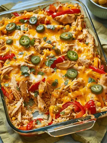 Fajita Chicken Casserole