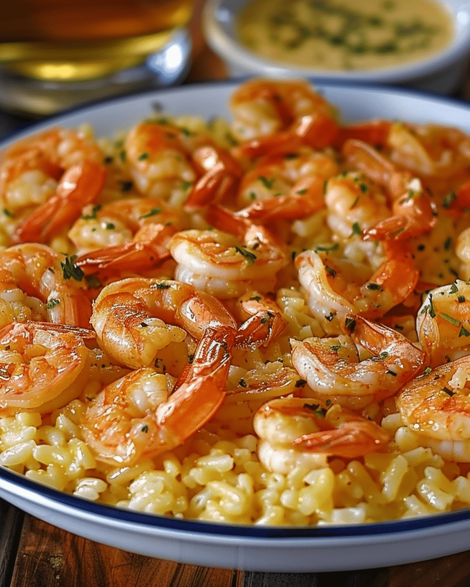Famous Red Lobster Style Garlic Shrimp