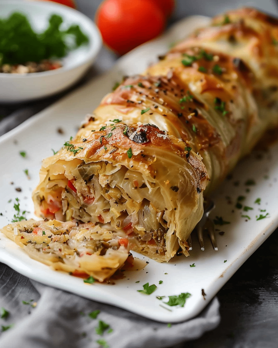 German Krautstrudel