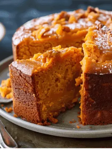 Grandmas Famous Sweet Potato Butter Cake