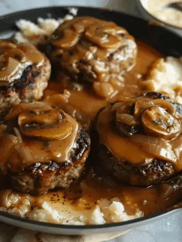 Hamburger Steak and Gravy