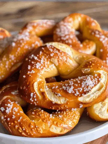 Homemade Buttery Soft Pretzels and Pretzel Bites