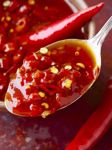 Homemade Sweet Chili Sauce