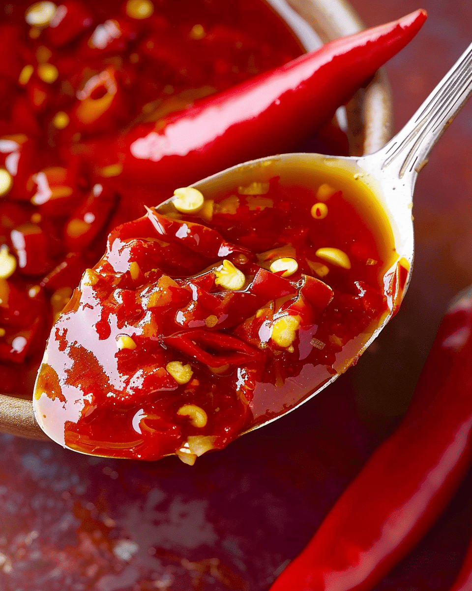 Homemade Sweet Chili Sauce