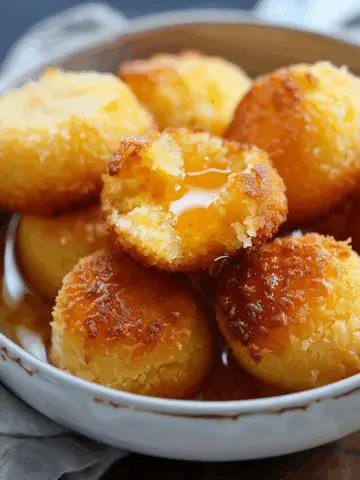Honey Butter Cornbread Poppers