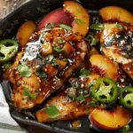 Jalapeno Peach Chicken