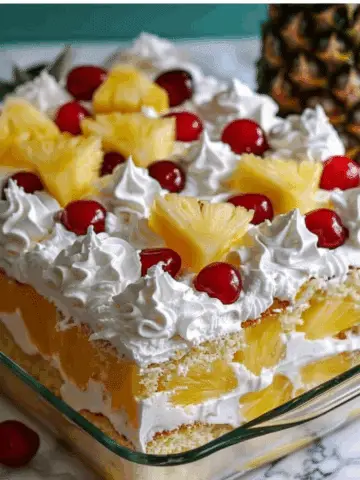 Juicy Pineapple Heaven Cake