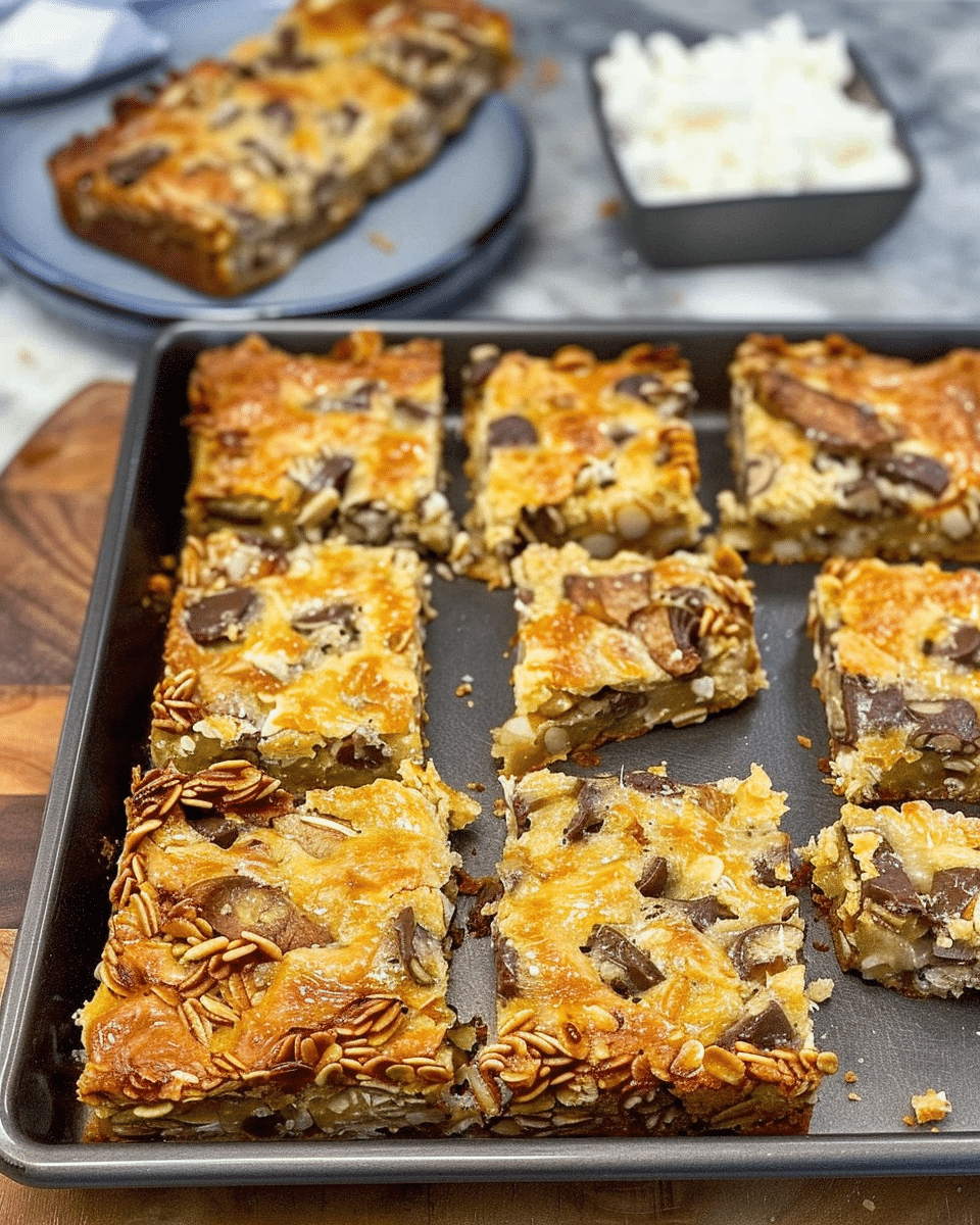 Keto Magic Bars