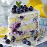 Lemon Blueberry Cheesecake Cake