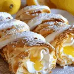 Lemon Meringue Pie Cannolis