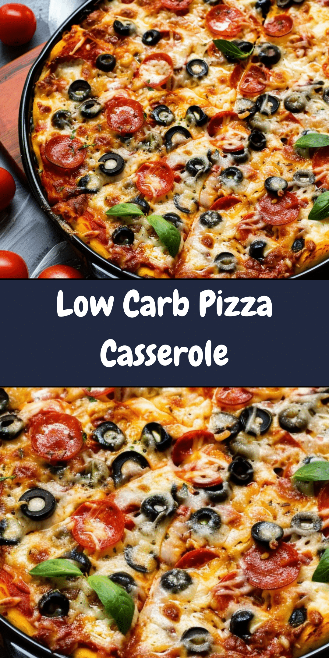 Low Carb Pizza Casserole Cheryl S Cooking