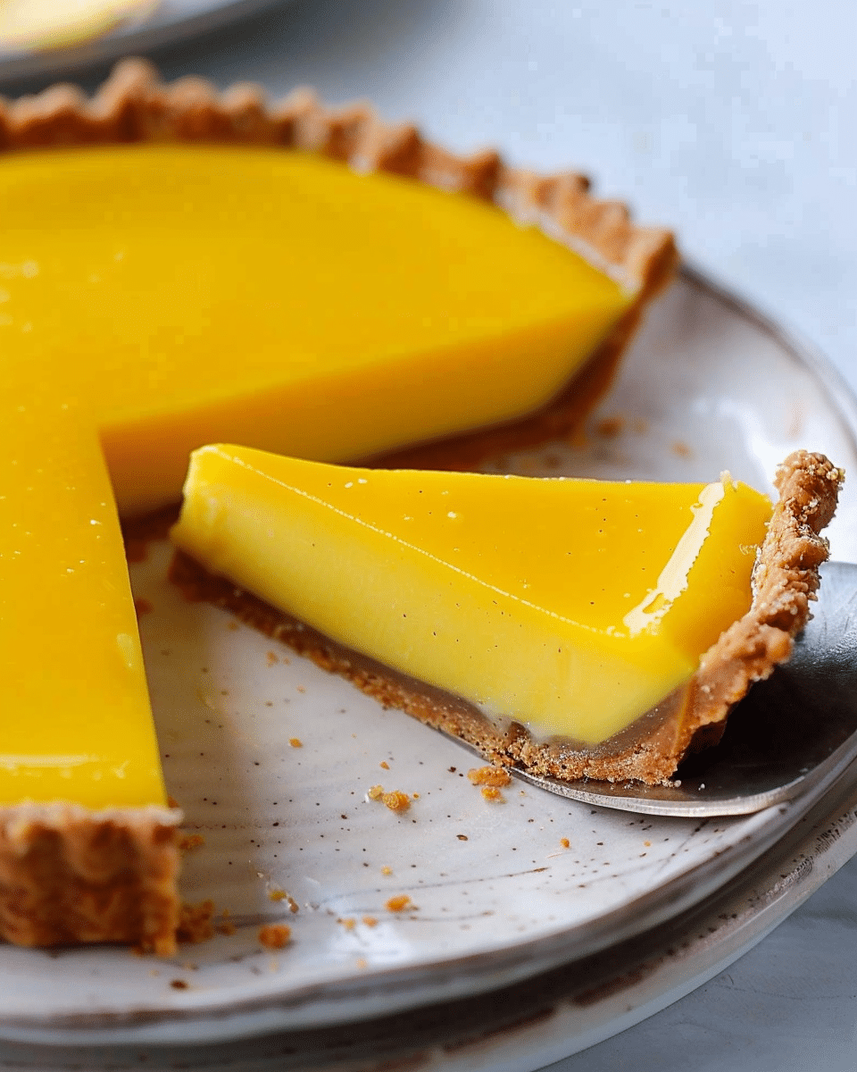 Mango Pie (Cheesecake Tart)