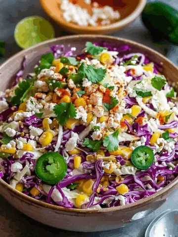 Mexican Corn Coleslaw