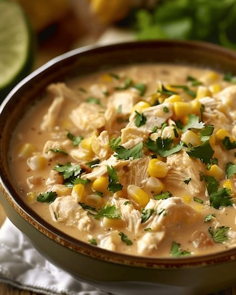 Mexican Street Corn White Chicken Chili