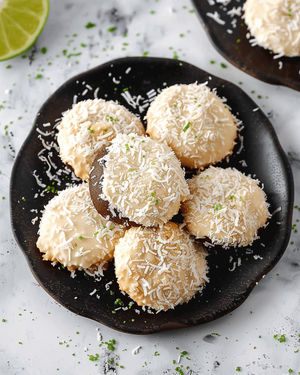 No-Bake Coconut Cookies