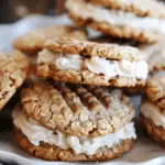 Oatmeal Sandwich Cookies with Maple Brown Sugar Buttercream