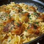 One-Pan Chicken with Creamy Buttered Noodles