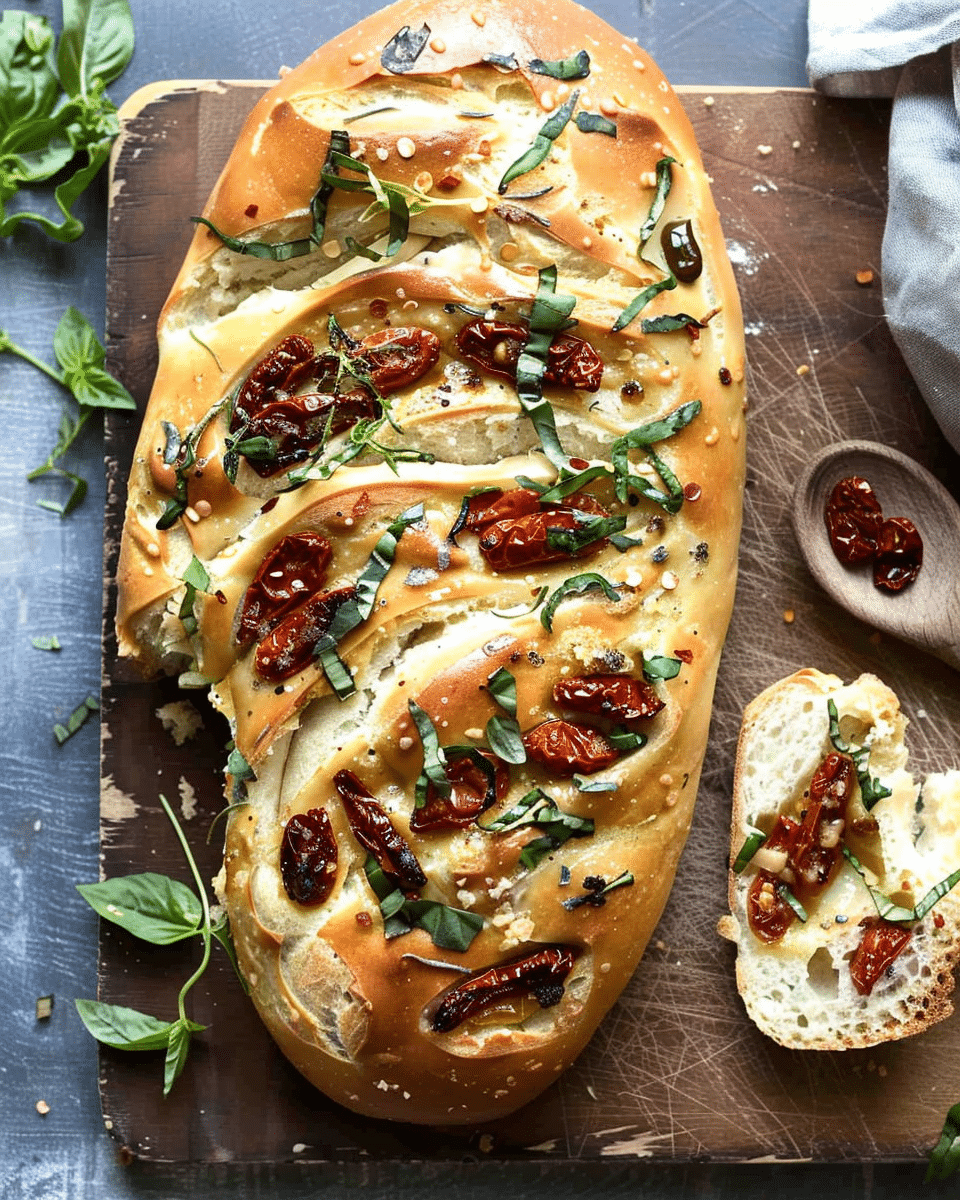 Pane Bianco with Sun-Dried Tomatoes
