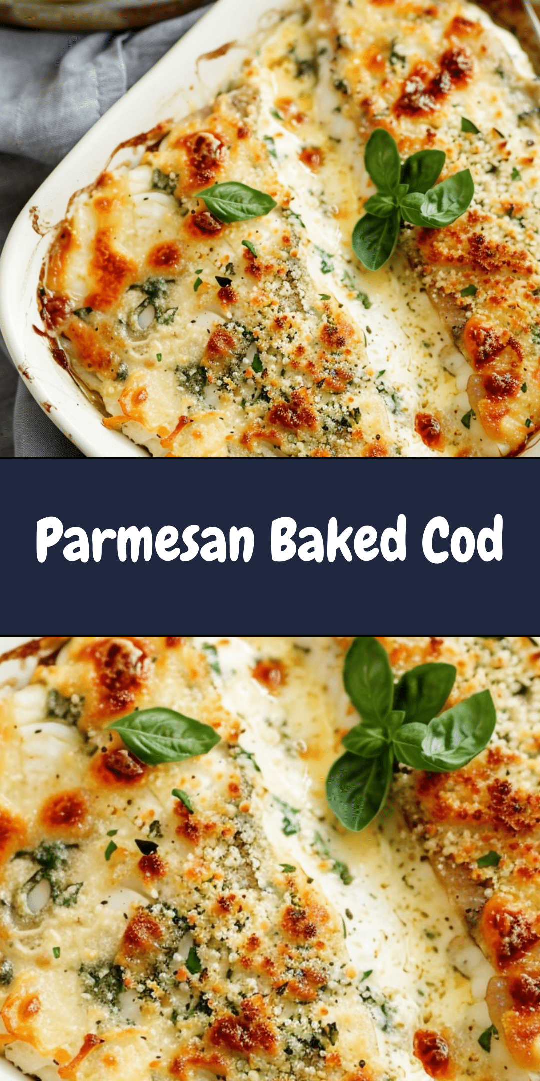 Parmesan Baked Cod | Cheryl's Cooking
