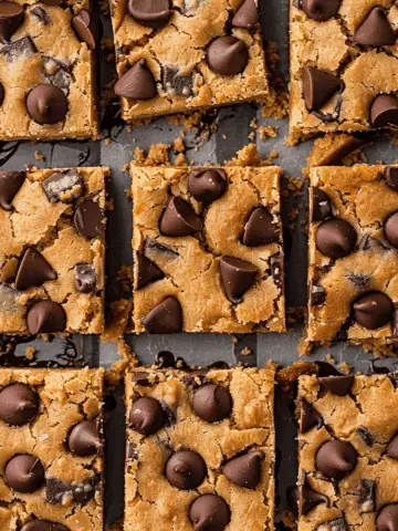 Peanut Butter Chocolate Chip Cookie Bars