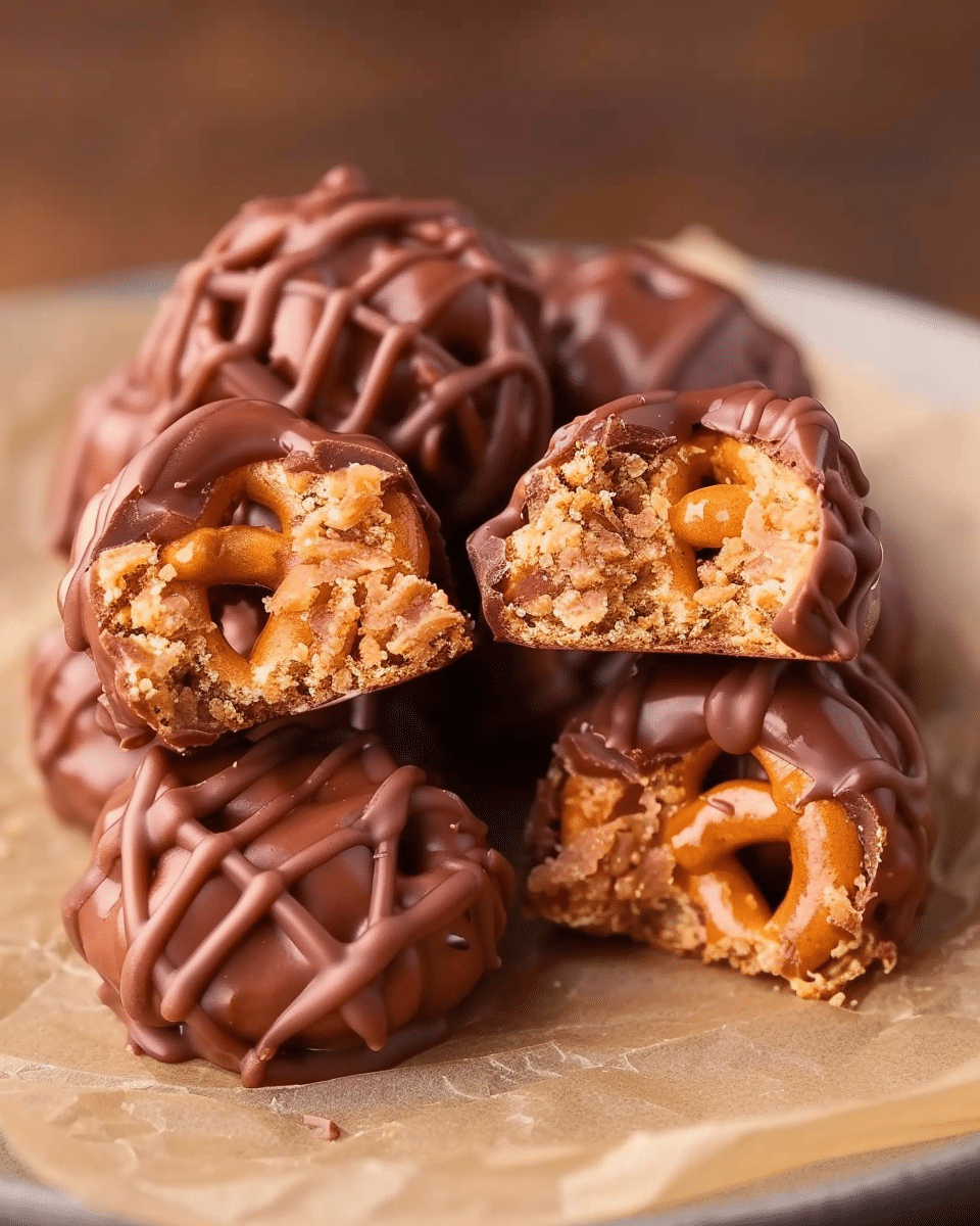 Peanut Butter Pretzel Bites