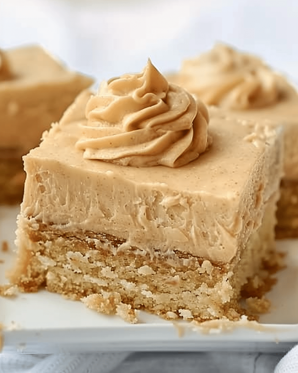 Peanut Butter Sheet Cake with Peanut Butter Frosting