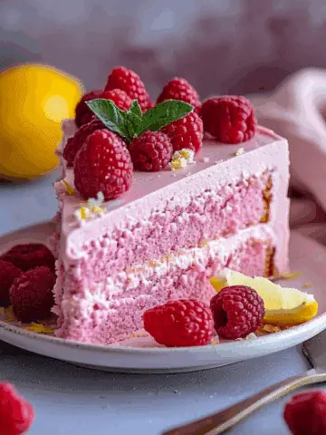 Pink Lemonade Cake
