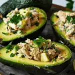 Protein-Packed Tuna Stuffed Avocados