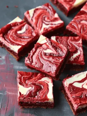 Red Velvet Cheesecake Brownies