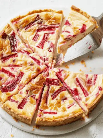 Rhubarb Cheesecake