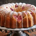 Rhubarb Pound Cake