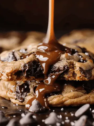 Salted Caramel Chocolate Chip Cookies