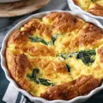 Spinach and Cheese Egg Soufflé