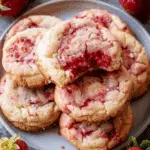 Strawberry Cheesecake Cookies