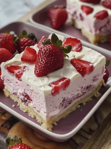 Strawberry Cheesecake Treats
