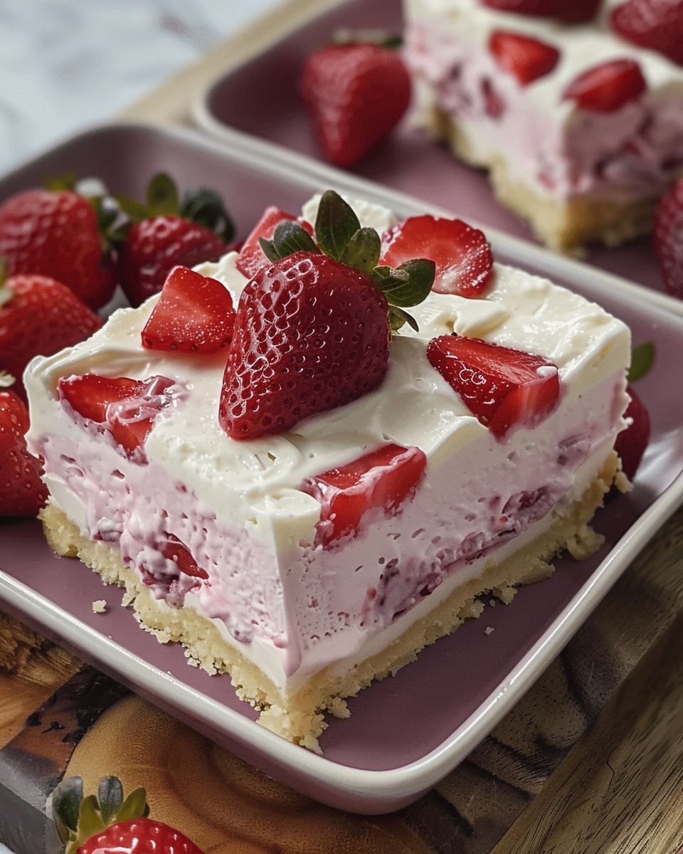 Strawberry Cheesecake Treats