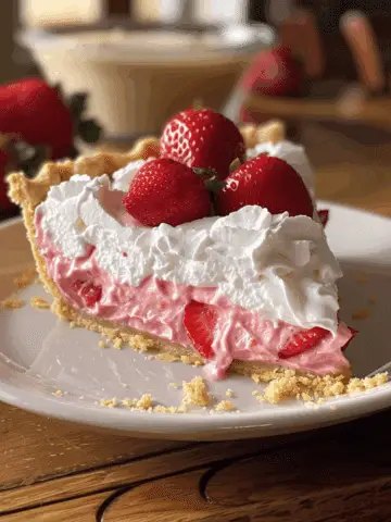 Strawberry Cool Whip Pie