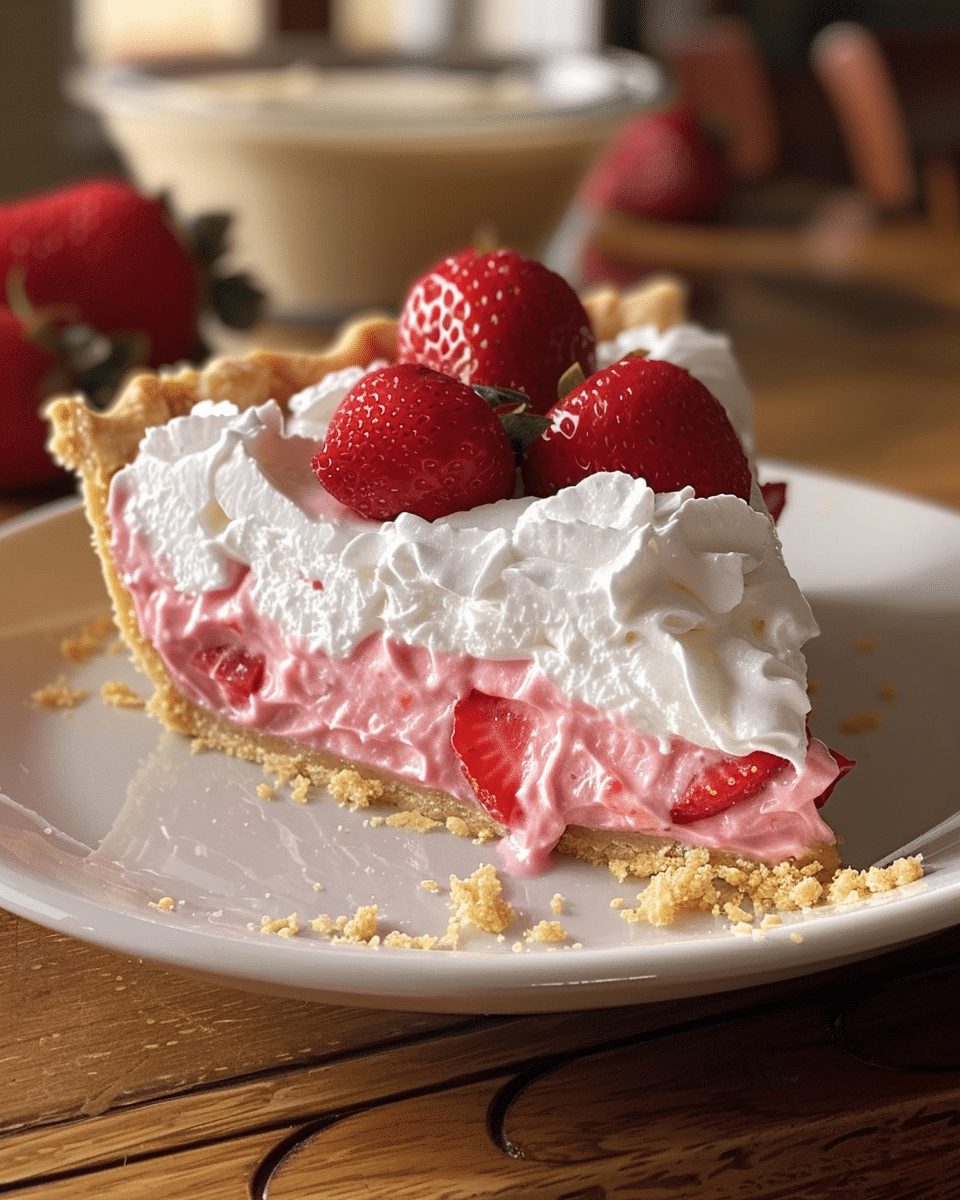 Strawberry Cool Whip Pie