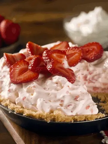 Strawberry Cream Cheese Chill Pie