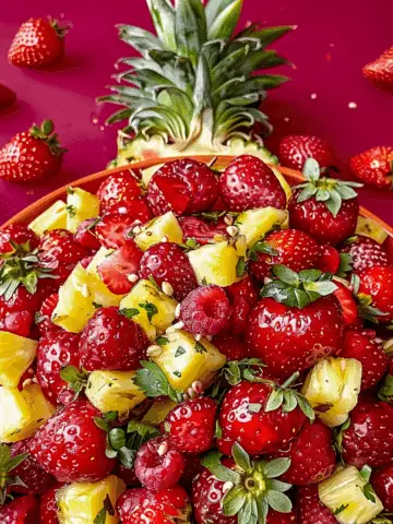 Strawberry Pineapple Salsa