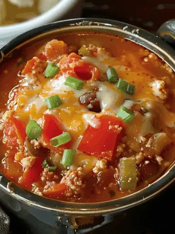 Stuffed Pepper Soup