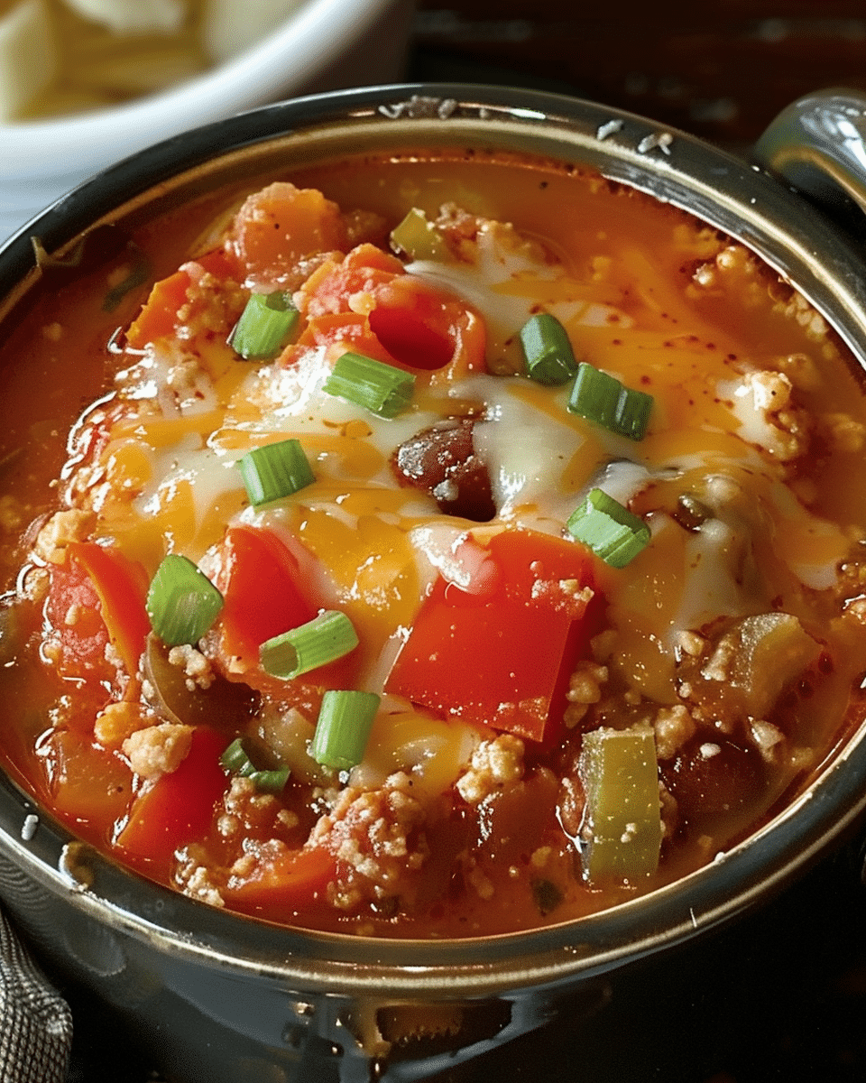 Stuffed Pepper Soup