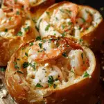 Stuffed Seafood Bread Bowl