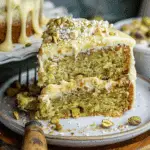 Vegan Pistachio Coffee Cake
