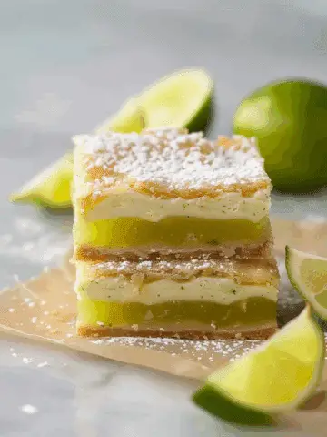 Zesty Lime Bars