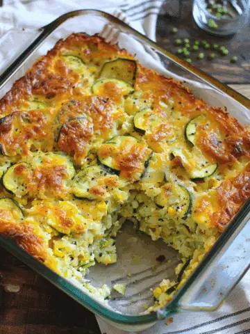 Zucchini Cornbread Casserole